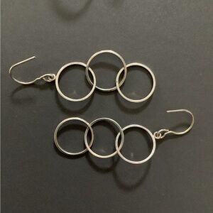 Silpada silver earrings